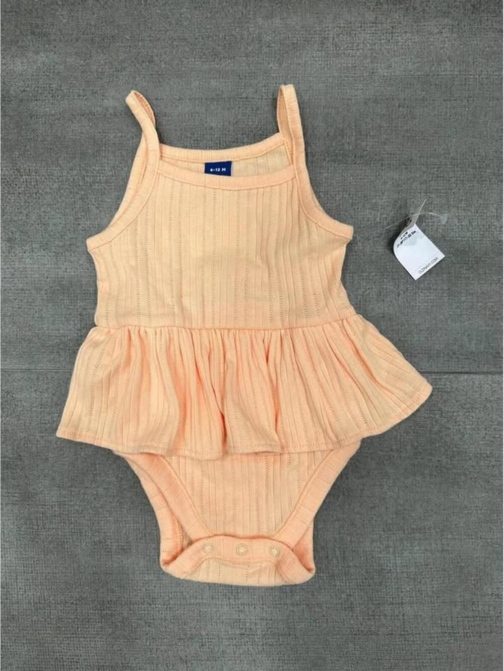 6-12m • Old Navy • Baby Girl Clothes • Bodysuit Dress  • New